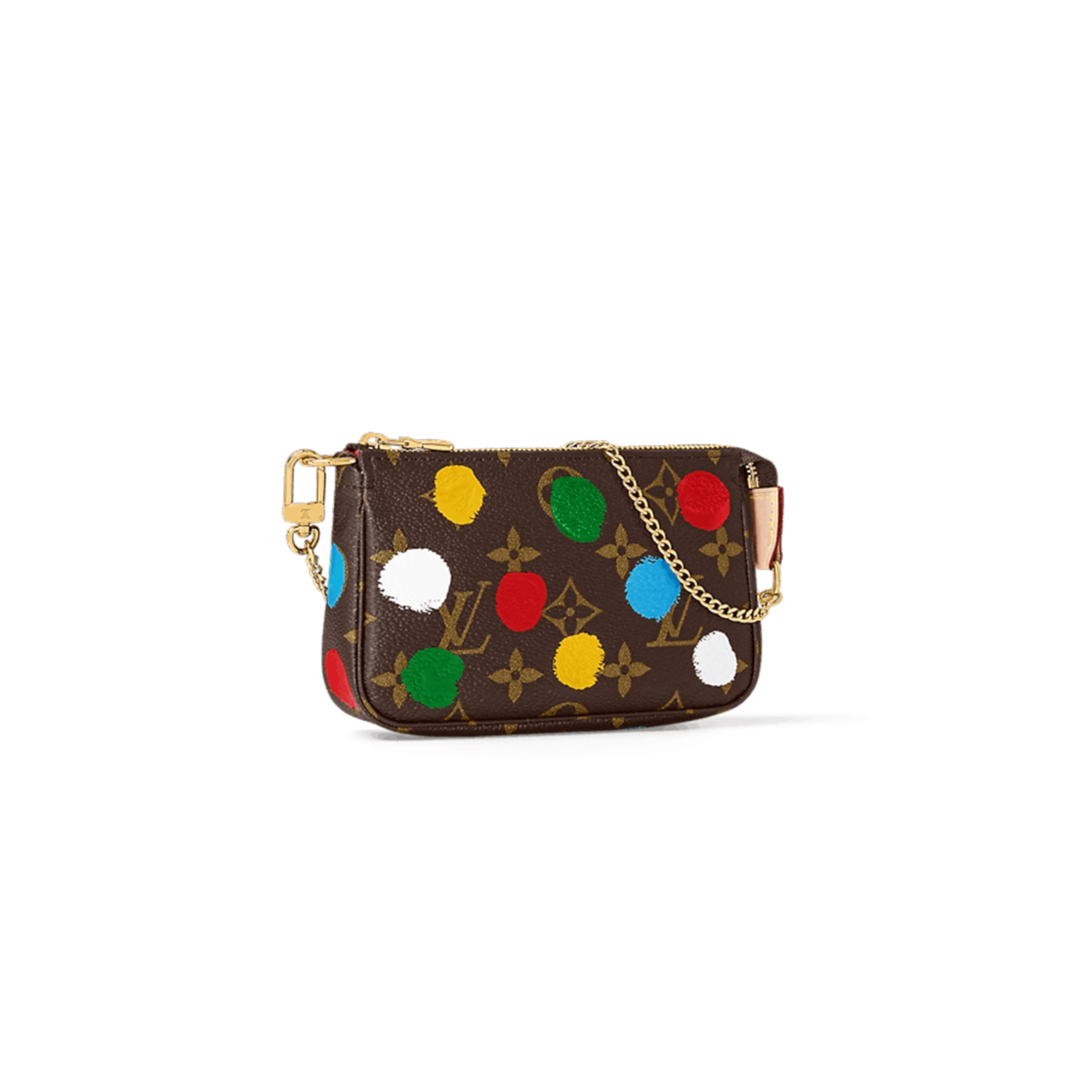 LOUIS VUITTON MASTER LV X YK MINI POCHETTE ACCESSOIRE M81866 (14*9*2cm)